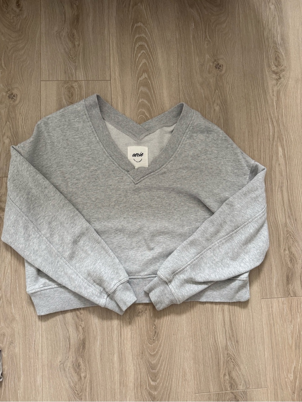 Aerie Women’s Cropped V-neck